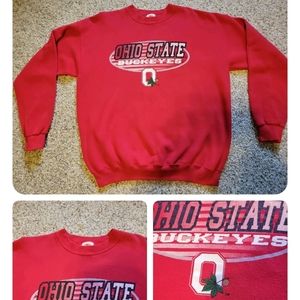 Vintage OHIO STATE BUCKEYES crewneck Sweater Shirt Size XL
